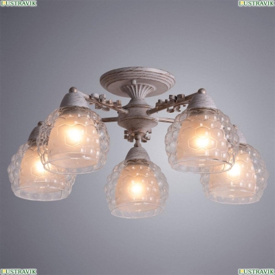 Люстра A7695PL-5WG ★Arte Lamp, Белый с патиной► — Купить▼