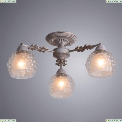 Люстра A7695PL-3WG ★Arte Lamp, Белый с патиной► — Купить▼
