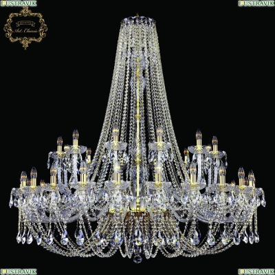 Люстра 11.21.24+12.530.h-152.Gd.Sp ★Bohemia Art Classic, Золото► — Купить▼