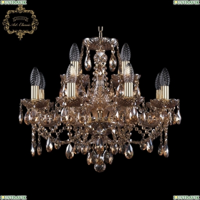 Люстра 11.21.8+4.200.Gd.Sp.M721 ★Bohemia Art Classic, Золото► — Купить▼