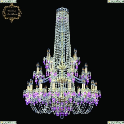 Люстра 11.24.16+8+4.300.3d.h-128.Gd.V7010 ★Bohemia Art Classic, Золото► — Купить▼