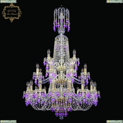 Люстра 11.24.16+8+4.300.3d.XL-130.Gd.V7010 ★Bohemia Art Classic, Золото► — Купить▼