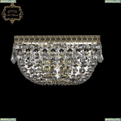 Бра 20.012B.25SP.GB ★Bohemia Art Classic, Золото чернёное► — Купить▼
