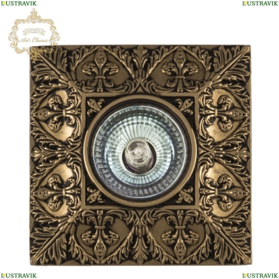 Спот 30.91.10.FL.GB ★Bohemia Art Classic, Золото чернёное► — Купить▼