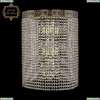 Бра 80.401B.40SP-50.GB.R ★Bohemia Art Classic, Золото чернёное► — Купить▼