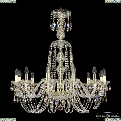Люстра 1402/12/300/XL-90 G K801 ★Bohemia Ivele Crystal, Золото► — Купить▼