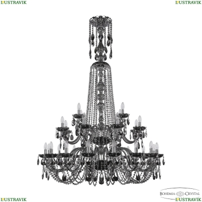 Люстра 1402/16+8+4/400/XL-160/2d Ni M731 ★Bohemia Ivele Crystal, Никель► — Купить▼