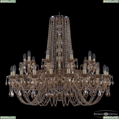 Люстра 1402/20+10/400 G M721 ★Bohemia Ivele Crystal, Золото► — Купить▼