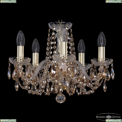 Люстра 1402/5/141 G R721 ★Bohemia Ivele Crystal, Золото► — Купить▼