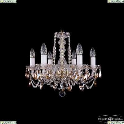 Люстра 1402/6/160 G K721 ★Bohemia Ivele Crystal, Золото► — Купить▼