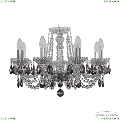 Люстра 1402/8/195 Ni K731 ★Bohemia Ivele Crystal, Никель► — Купить▼