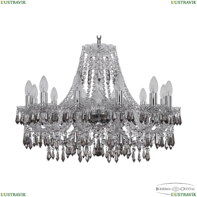 Люстра 1403/12/240 Ni K731 ★Bohemia Ivele Crystal, Никель► — Купить▼