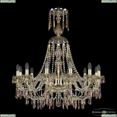 Люстра 1403/12/300/XL-95 G M801 ★Bohemia Ivele Crystal, Золото► — Купить▼