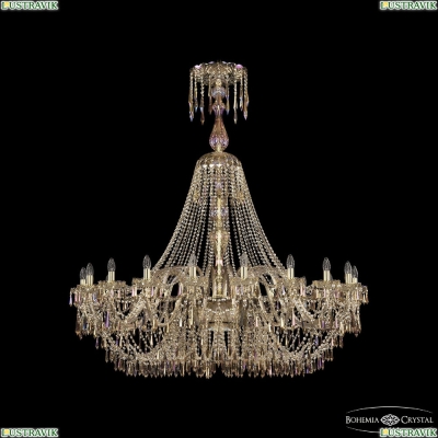 Люстра 1403/20/530/XL-160 G M801 ★Bohemia Ivele Crystal, Золото► — Купить▼