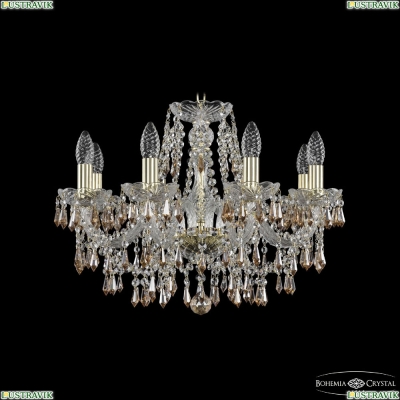 Люстра 1403/8/195 G K721 ★Bohemia Ivele Crystal, Золото► — Купить▼