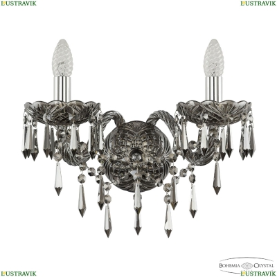 Бра 1403B/2/160/XL Ni M731 ★Bohemia Ivele Crystal, Никель► — Купить▼