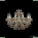 Люстра 1409/10/195 G R721 ★Bohemia Ivele Crystal, Золото► — Купить▼