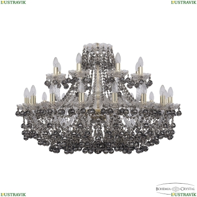 Люстра 1409/16+8/360 G R731 ★Bohemia Ivele Crystal, Золото► — Купить▼