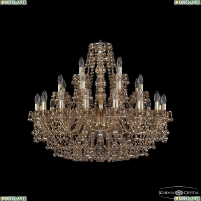 Люстра 1409/16+8+4/300 G M721 ★Bohemia Ivele Crystal, Золото► — Купить▼