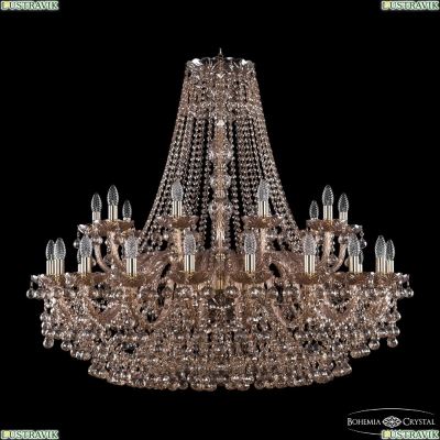 Люстра 1409/20+10/400 G M721 ★Bohemia Ivele Crystal, Золото► — Купить▼