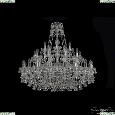 Люстра 1409/20+10+5/360 Ni ★Bohemia Ivele Crystal, Никель► — Купить▼