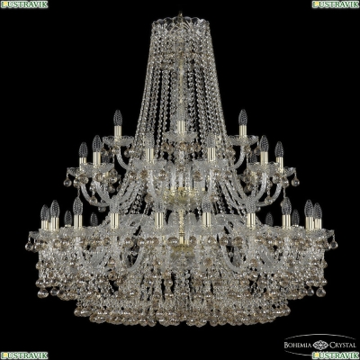 Люстра 1409/20+10+5/400/2d G K721 ★Bohemia Ivele Crystal, Золото► — Купить▼