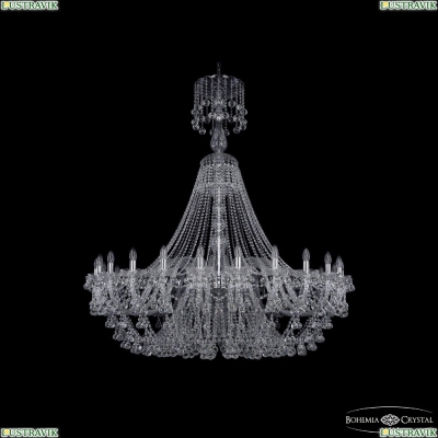 Люстра 1409/24/530/XL-160 Ni ★Bohemia Ivele Crystal, Никель► — Купить▼