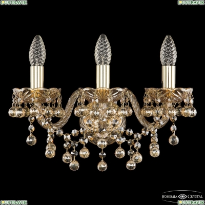Бра 1409B/3/141 G M721 ★Bohemia Ivele Crystal, Золото► — Купить▼