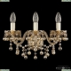 Бра 1409B/3/141 G M721 ★Bohemia Ivele Crystal, Золото► — Купить▼
