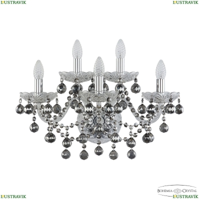 Бра 1409B/3+2/195/XL Ni R731 ★Bohemia Ivele Crystal, Никель► — Купить▼