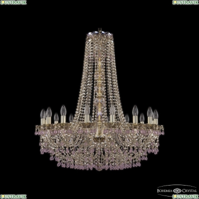 Люстра 1410/16/300/h-95 G V7010 M801 ★Bohemia Ivele Crystal, Золото► — Купить▼