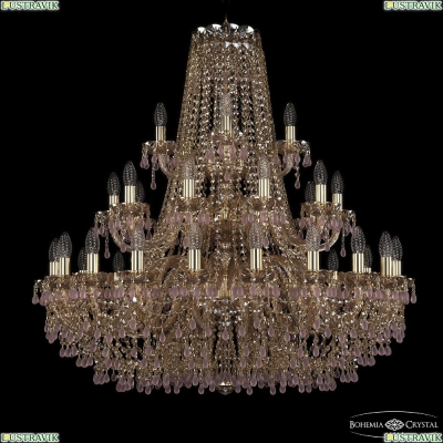 Люстра 1410/20+10+5/360/3d G V7010 M721 ★Bohemia Ivele Crystal, Золото► — Купить▼