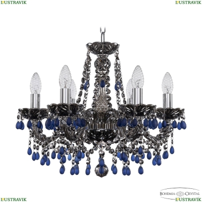 Люстра 1410/6/160 Ni V3001 M731 ★Bohemia Ivele Crystal, Никель► — Купить▼
