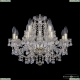 Люстра 1410/8+4/195 G V0300 R801 ★Bohemia Ivele Crystal, Золото► — Купить▼