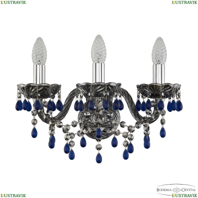 Бра 1410B/3/141 Ni V3001 M731 ★Bohemia Ivele Crystal, Никель► — Купить▼