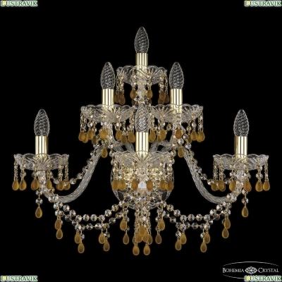 Бра 1410B/3+2+1/240/XL G V1003 R721 ★Bohemia Ivele Crystal, Золото► — Купить▼