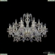 Люстра 1411/12+6/300 G K801 ★Bohemia Ivele Crystal, Золото► — Купить▼