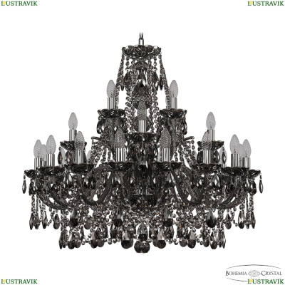 Люстра 1411/16+4+4/300 Ni M731 ★Bohemia Ivele Crystal, Никель► — Купить▼