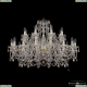 Люстра 1411/16+8/360 G R801 ★Bohemia Ivele Crystal, Золото► — Купить▼