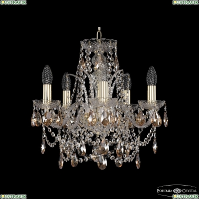 Люстра 1411/5/141 G K721 ★Bohemia Ivele Crystal, Золото► — Купить▼