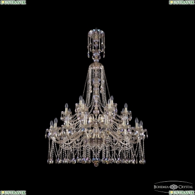 Люстра 1413/16+8+4/400/XL-164/2d G M801 ★Bohemia Ivele Crystal, Золото► — Купить▼
