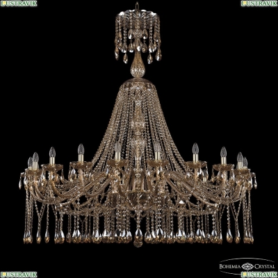 Люстра 1413/20/530/XL-158 G M721 ★Bohemia Ivele Crystal, Золото► — Купить▼