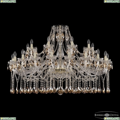 Люстра 1413/20+10/460 G K721 ★Bohemia Ivele Crystal, Золото► — Купить▼