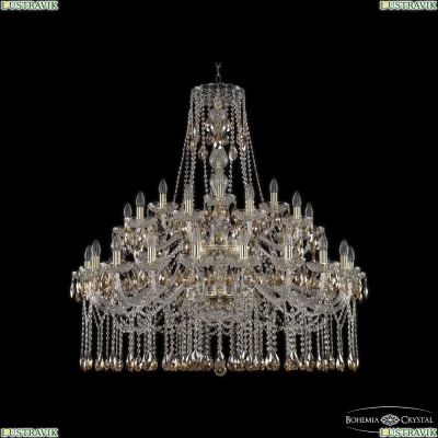 Люстра 1413/20+10+5/400/2d G K721 ★Bohemia Ivele Crystal, Золото► — Купить▼