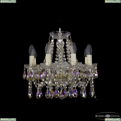 Люстра 1413/8/141 G R801 ★Bohemia Ivele Crystal, Золото► — Купить▼