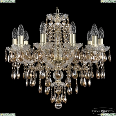 Люстра 1415/10/200 G R721 ★Bohemia Ivele Crystal, Золото► — Купить▼