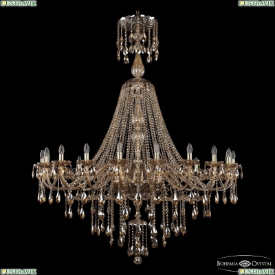 Люстра 1415/20/530/XL-180 G M721 ★Bohemia Ivele Crystal, Золото► — Купить▼