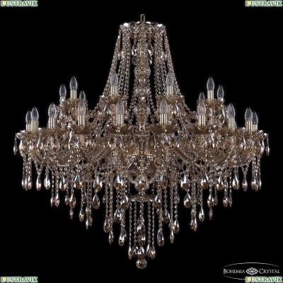 Люстра 1415/20+10/400 G M721 ★Bohemia Ivele Crystal, Золото► — Купить▼