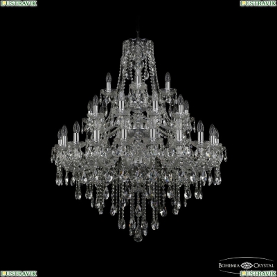 Люстра 1415/20+10+5/300/3d Ni ★Bohemia Ivele Crystal, Никель► — Купить▼