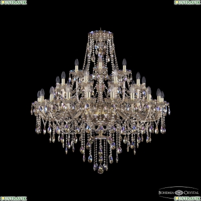 Люстра 1415/20+10+5/400 G M801 ★Bohemia Ivele Crystal, Золото► — Купить▼